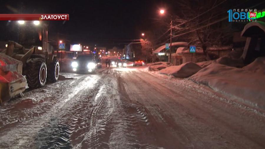 Горнозаводская зона борется с обильными снегопадами
