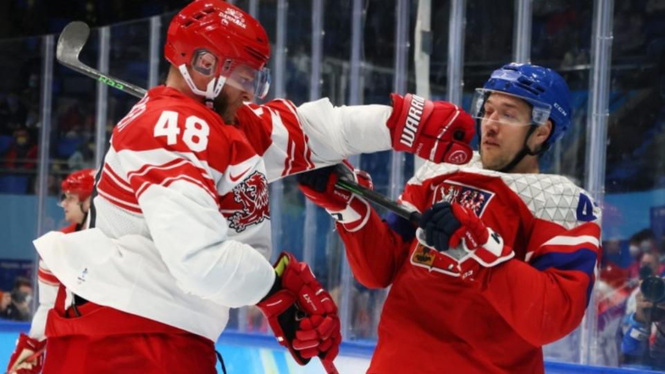 Сборная Чехии с тремя хоккеистами «Трактора» уступила Дании на Олимпийских играх — 2022