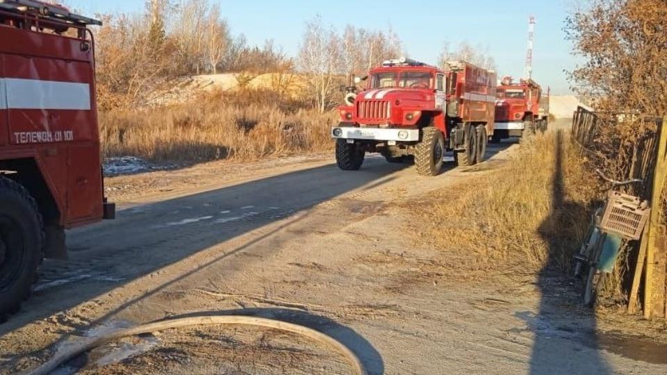 В Челябинской области мужчина и женщина погибли при пожаре в доме