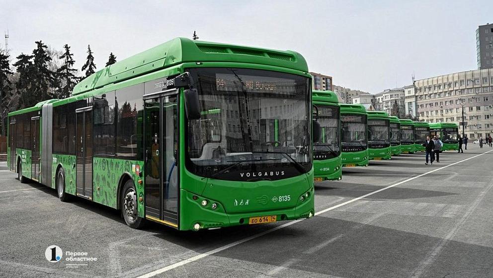 В Челябинске 15 новых «гармошек» выйдут на маршрут № 64