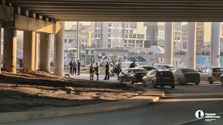 В Челябинске под мостом на улице Свободы обнаружено тело молодого человека