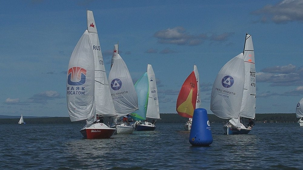 В Снежинске определили сильнейших яхтсменов Челябинской области
