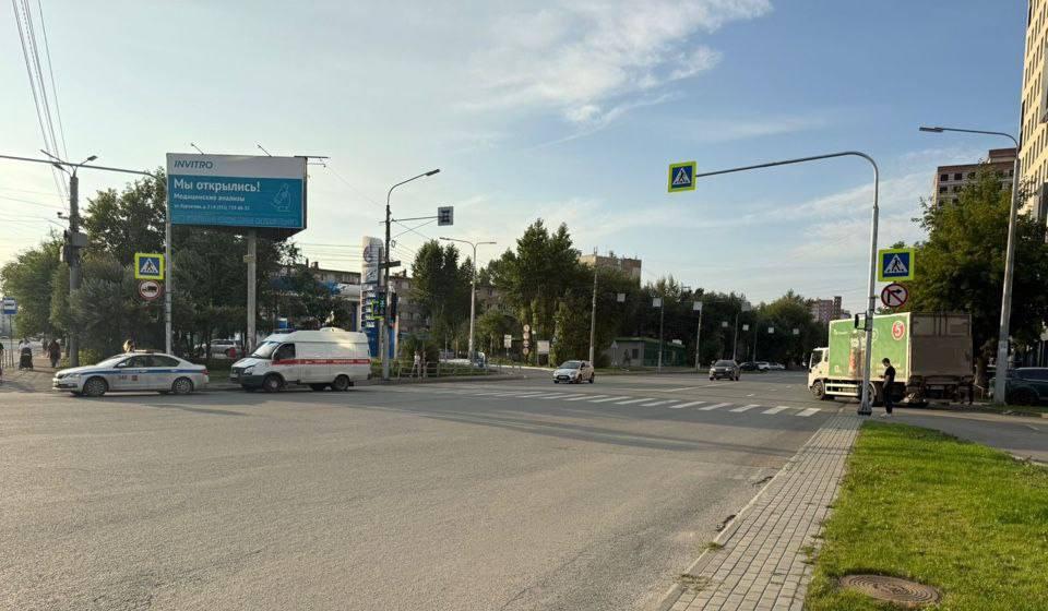 В Челябинске водитель скорой сбил на пешеходном переходе 10‑летнего ребенка