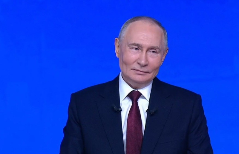 Начались «Итоги года с Владимиром Путиным — 2025»