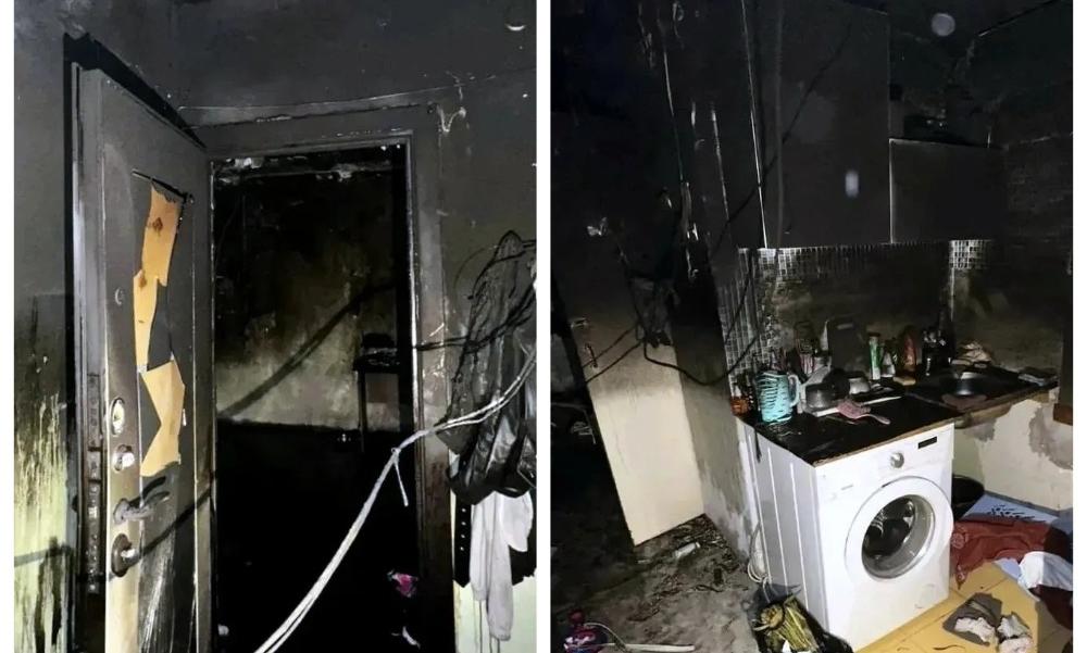 В Челябинске сотрудники МЧС спасли на пожаре мужчину