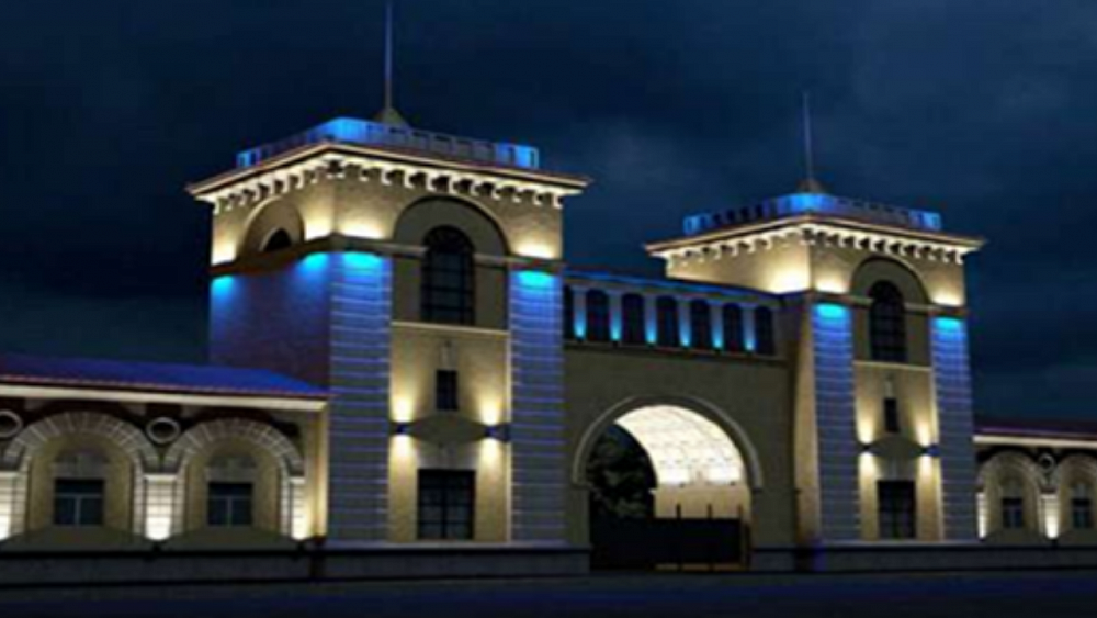 В Челябинске парк Гагарина украсят к Новому году за 10 млн рублей