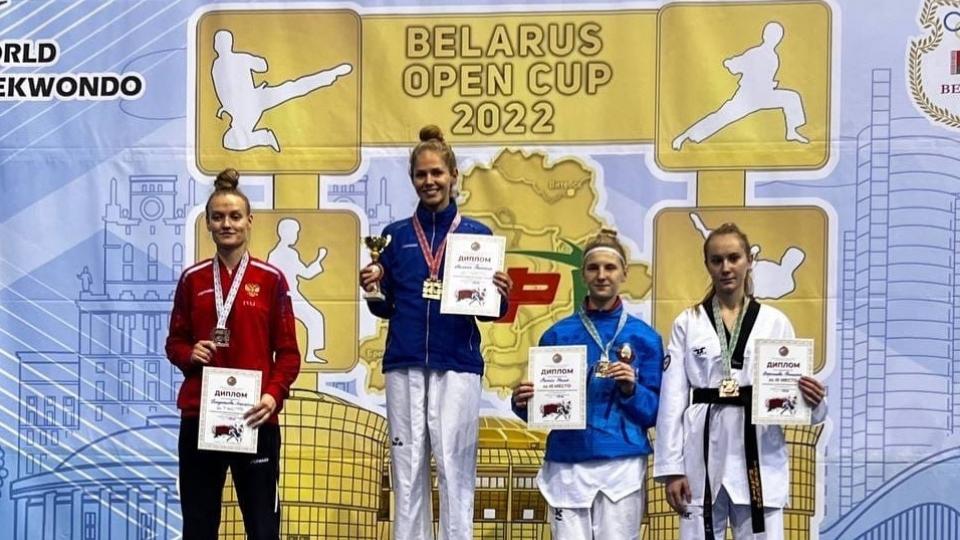 Челябинские тхэквондистки завоевали награды на Кубке Республики Беларусь