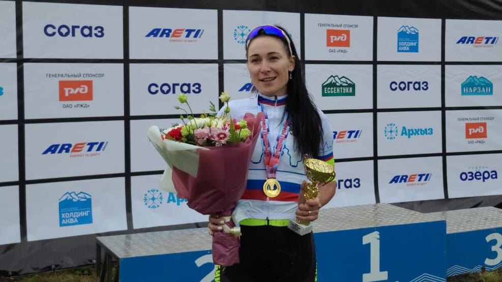 Южноуральская спортсменка завоевала титул Кубка России по велокроссу