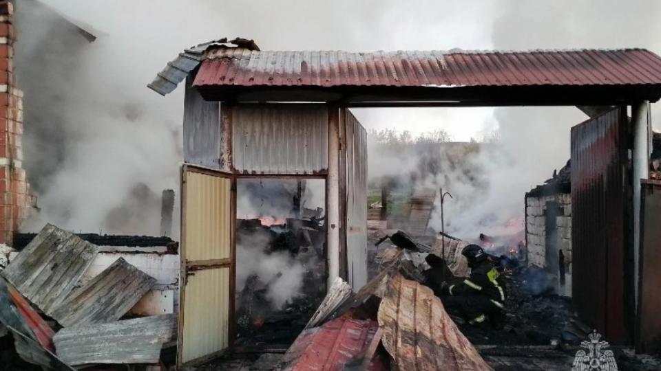 На пожаре в Бердяуше погиб мужчина