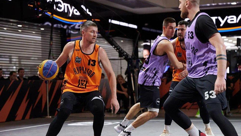 Челябинский клуб «Курчатов» дошел до полуфинала этапа чемпионата России по баскетболу 3×3