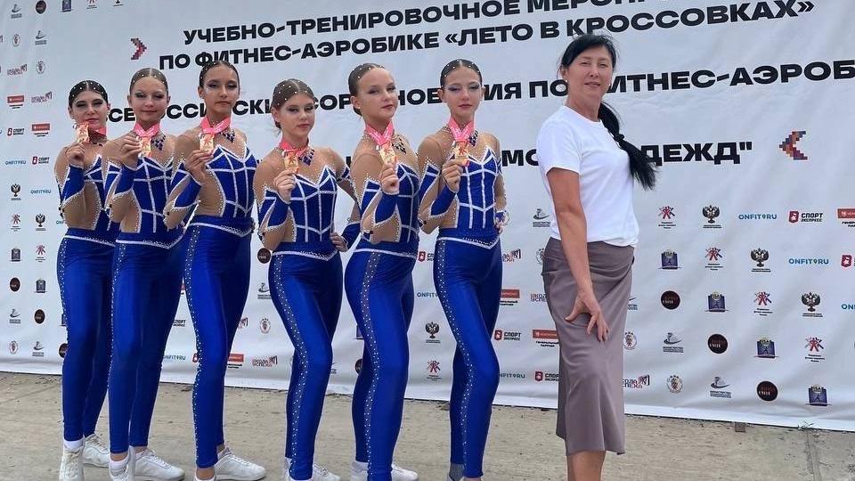 Челябинская команда по аэробике стала призером Всероссийских соревнований