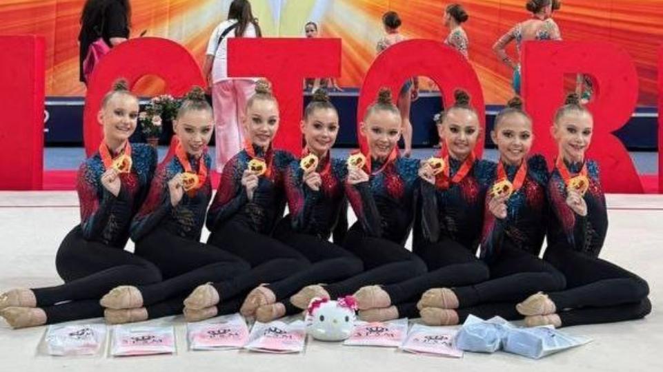 Челябинки завоевали серебро на турнире по эстетической гимнастике