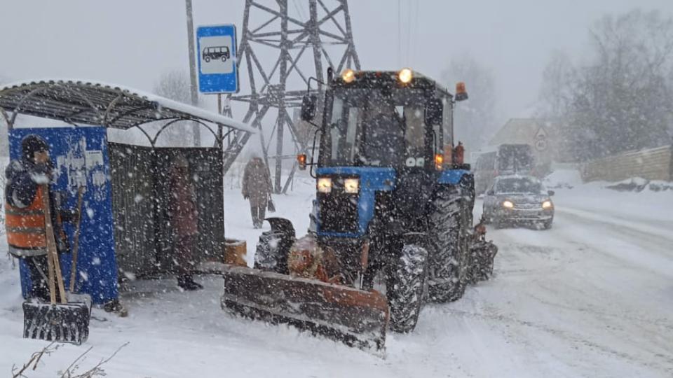 В Челябинской области снегопад спровоцировал пробки на трассе М‑5