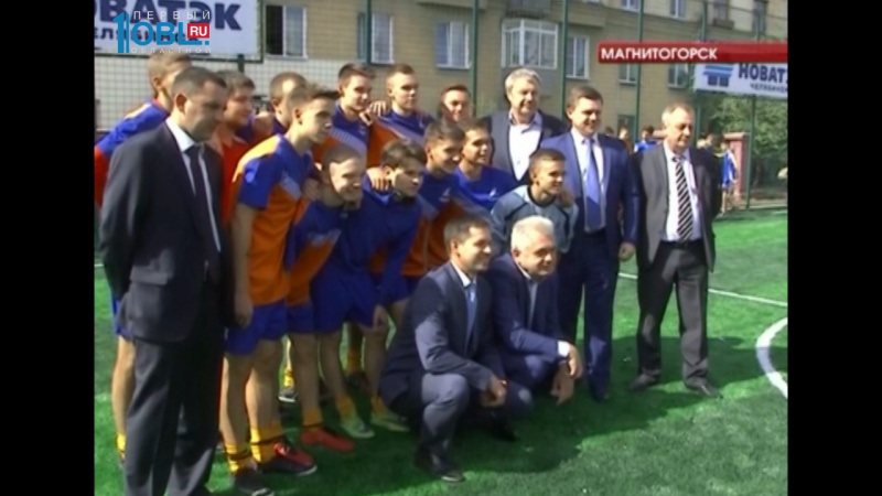 Школьникам построили площадку для мини-футбола за победу в турнире