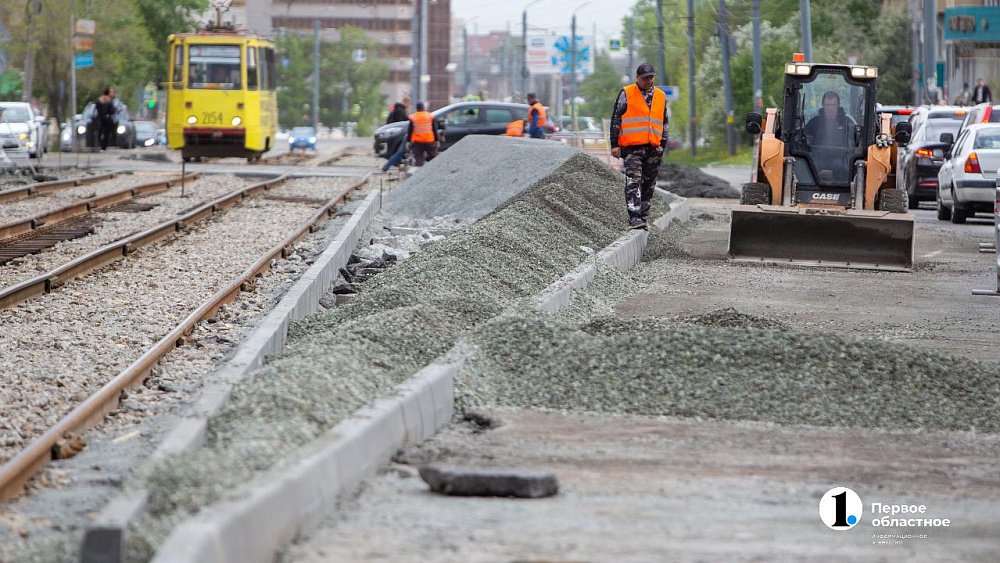 В Челябинске отремонтируют восемь участков трамвайных путей до конца 2022 года