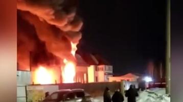 Под Челябинском из‑за неисправности проводки загорелся коттедж