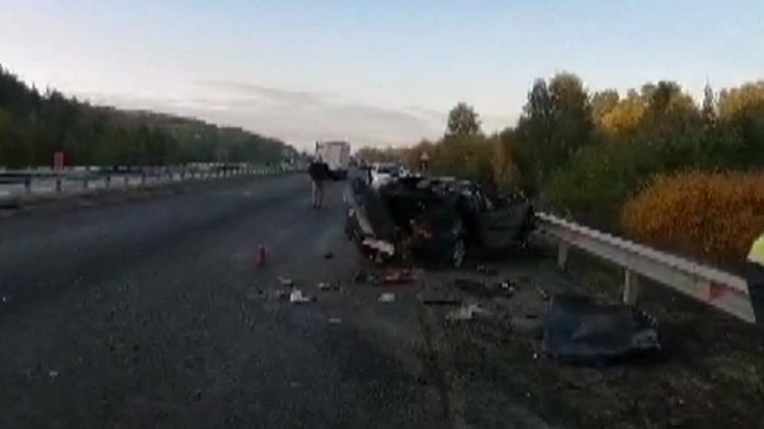 На трассе в Челябинской области водитель авто погиб, врезавшись в ограждение