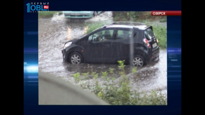 В Челябинскую область пришли грозы с дождем и шквалистым ветром