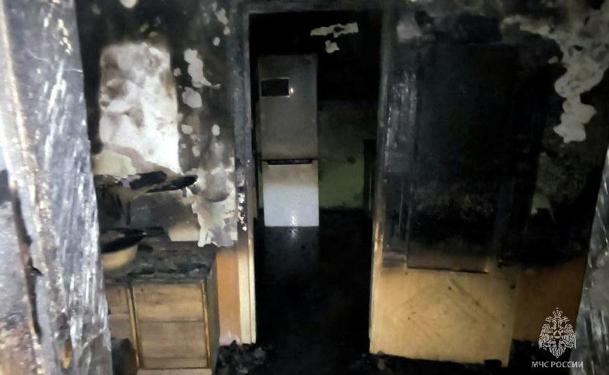 Пенсионер погиб на пожаре в Челябинске