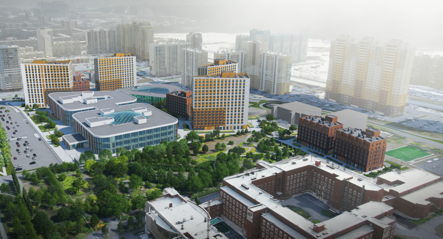 Главгосэкспертиза одобрила строительство еще шести гостиниц кампуса в Челябинске