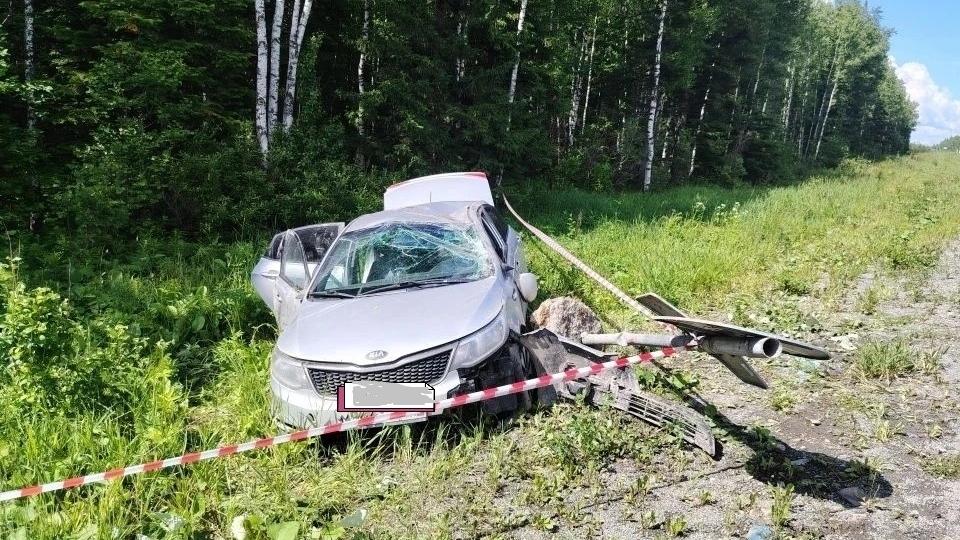 Школьница пострадала в ДТП с опрокидыванием авто в Саткинском округе