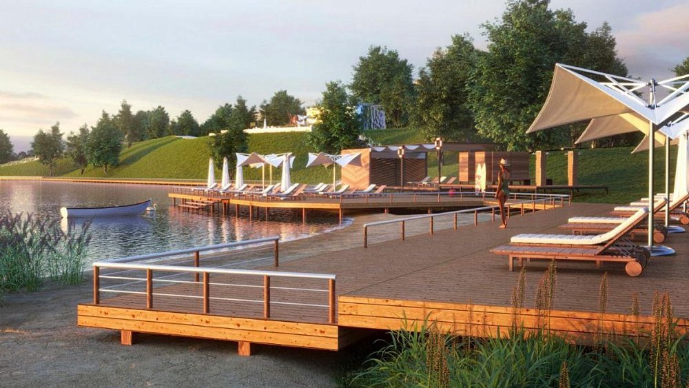 В Троицке выбрали подрядчика для благоустройства набережной реки Уй