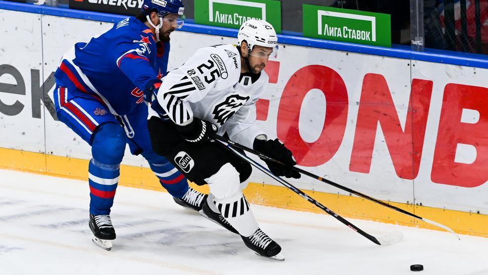 Хоккеисты «Трактора» одержали «сухую» победу над СКА в Санкт‑Петербурге