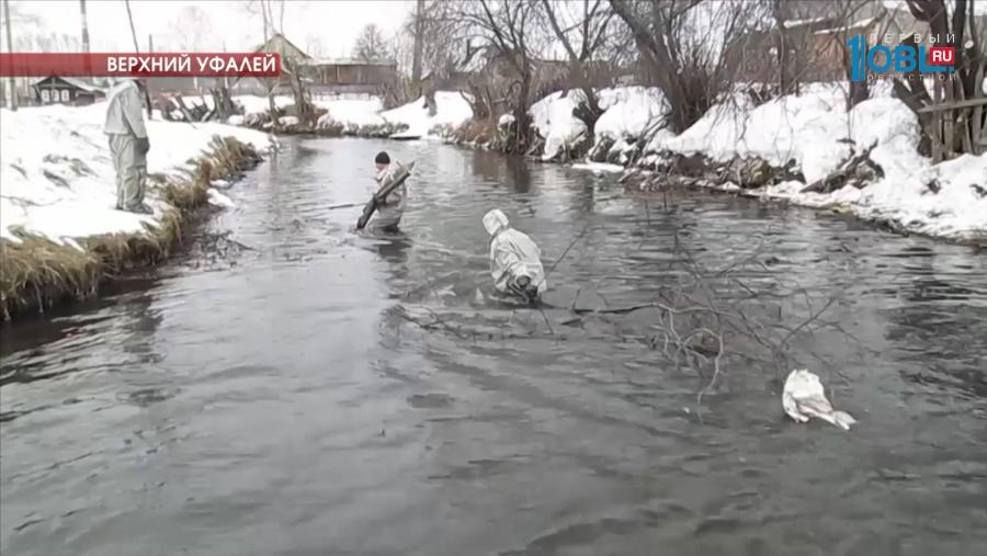 Спецотряд МЧС прибыл в Верхний Уфалей для борьбы с паводком