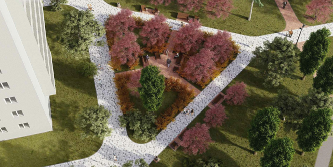 В Челябинске на ЧМЗ сделают парк с зарядками USB и паркур‑комплексом