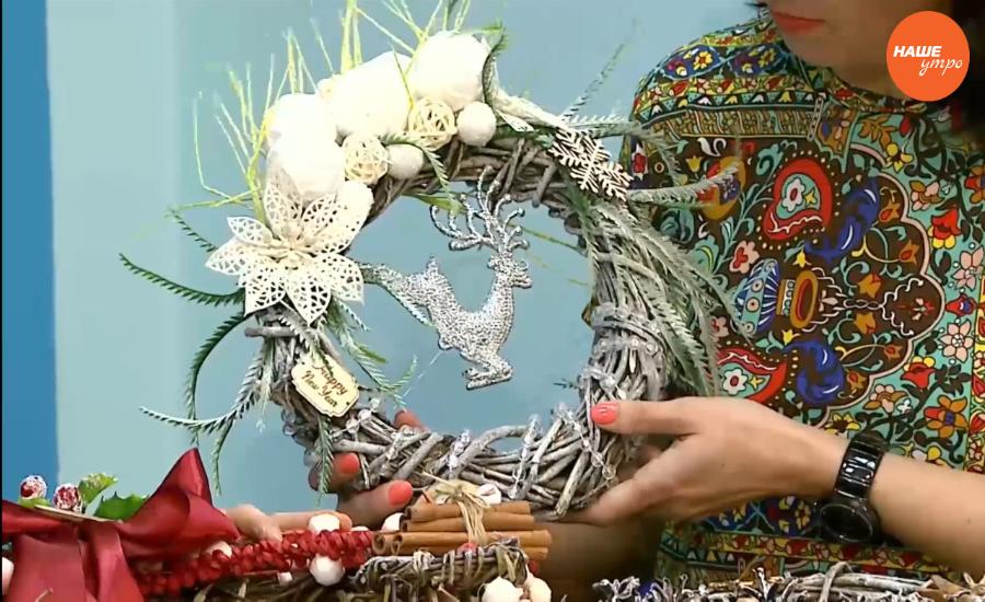 Hand Made Рождественский венок