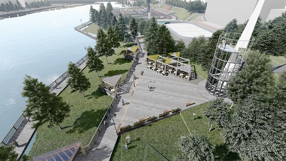 Городской бор свяжут с Каштакским новыми набережными