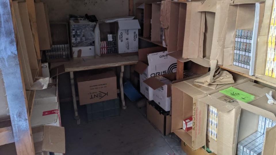 Копейские полицейские изъяли немаркированные сигареты на 1,5 миллиона рублей