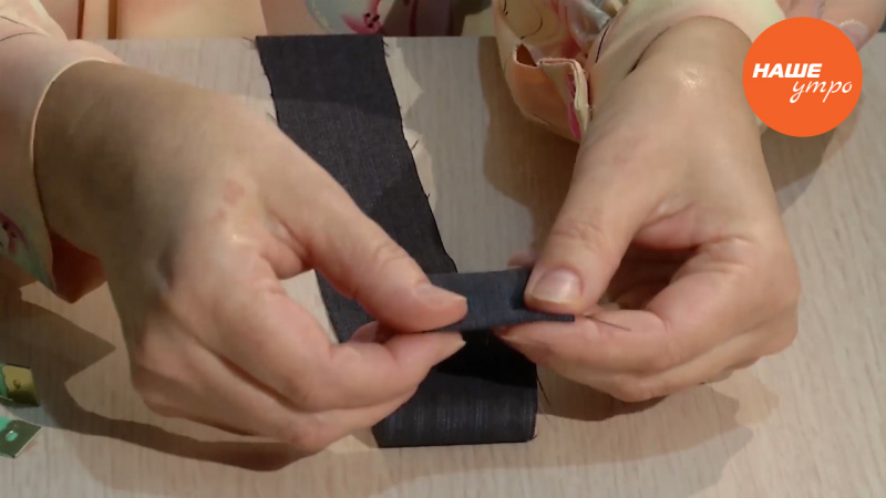 Швейная азбука: Пояс косичкой