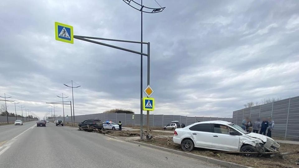 Три человека пострадали в ДТП с опрокидыванием авто в Магнитогорске