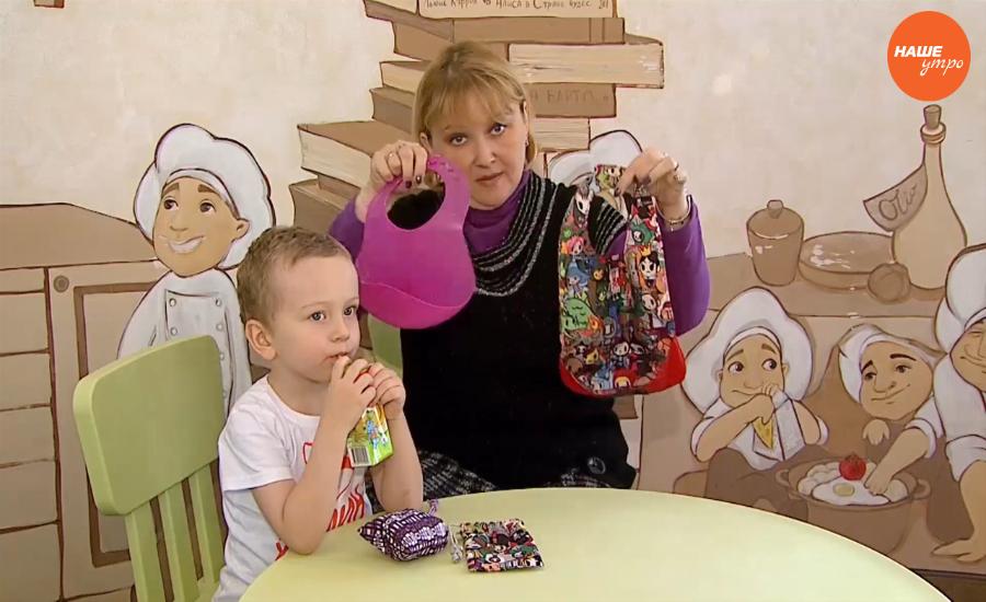 Действуй, мама: Какими бывают слюнявчики