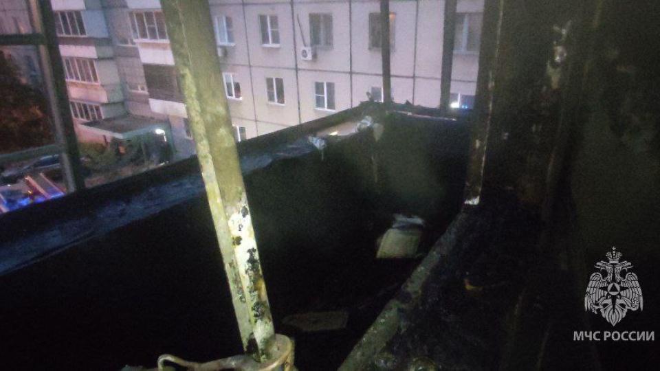 В Челябинске 25 человек эвакуировались из многоэтажки из‑за ночного пожара