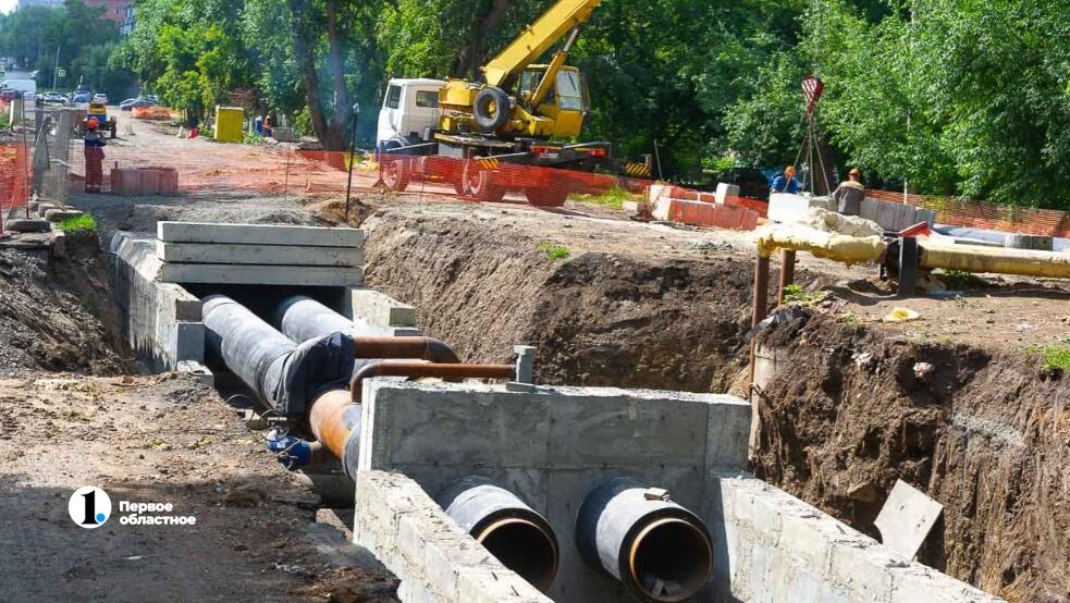 УСТЭК назвала участки ремонта тепломагистрали этим летом в Челябинске