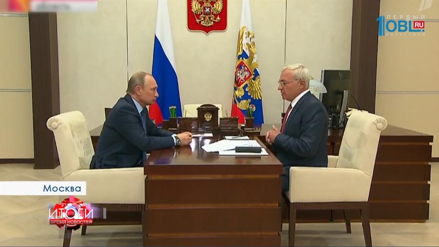 О развитии знаменитого ММК президенту рассказал Виктор Рашников.