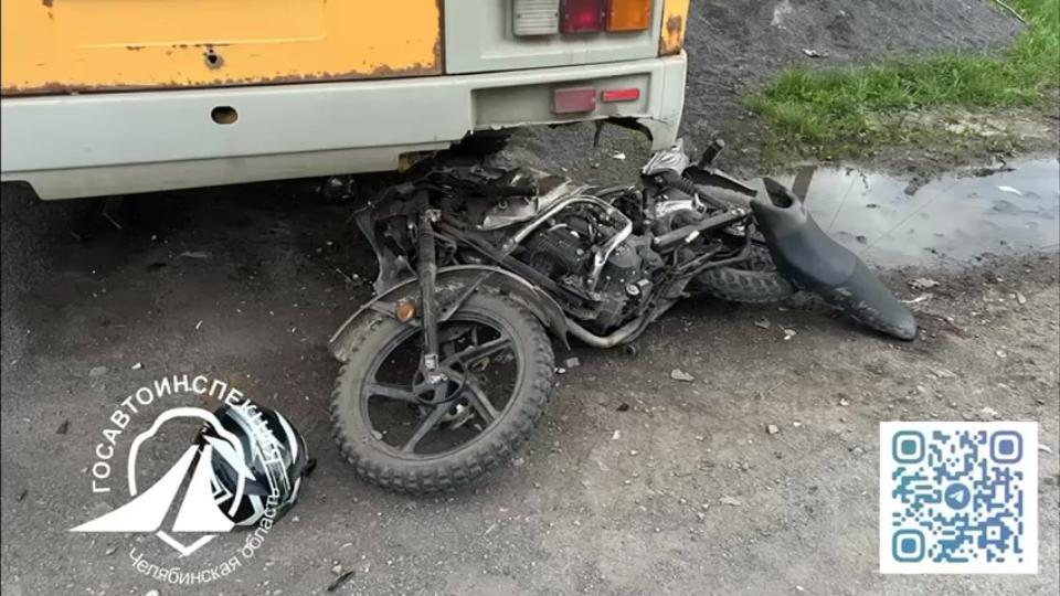 Под Ашой разбился 17‑летний водитель мотоцикла
