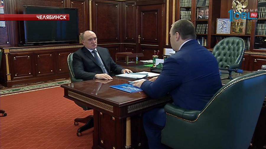 Борис Дубровский обсудил точки роста Еманжелинска с главой района 