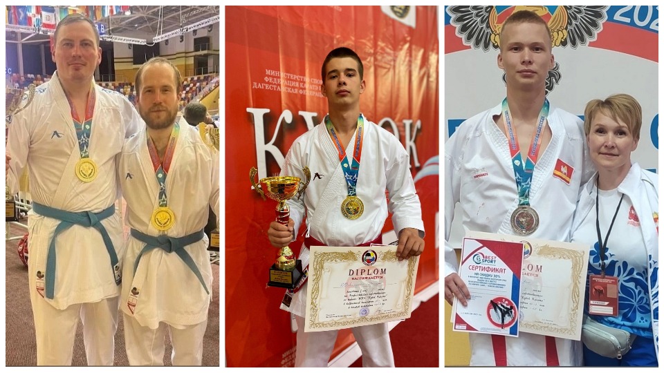 Челябинские каратисты завоевали девять медалей на «Кубке Каспия»