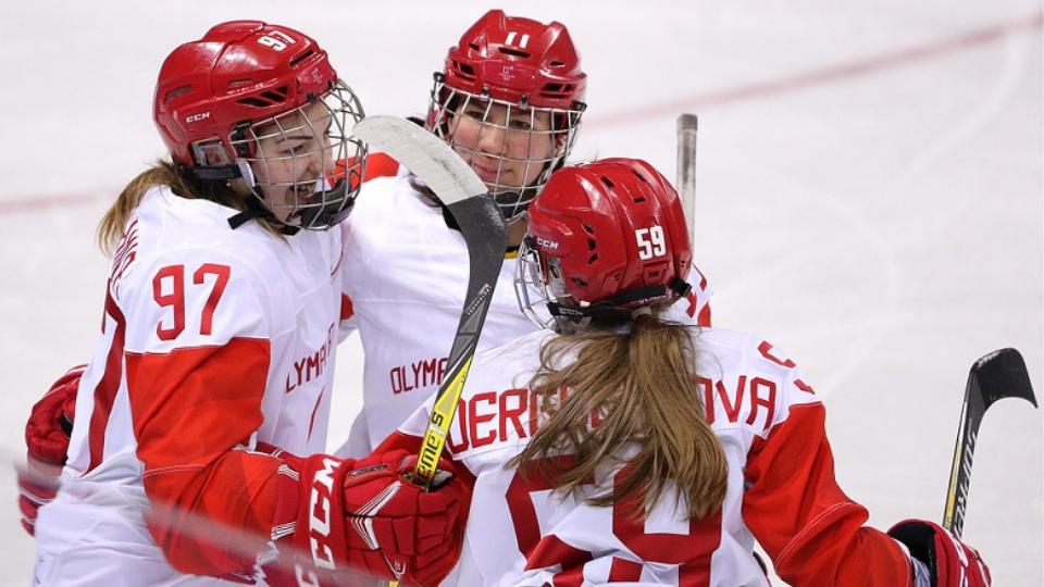 Хоккеистки сборной России с победы стартовали на олимпийском турнире в Пекине