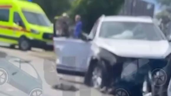 В центре Челябинска столкнулись Toyota и Chery