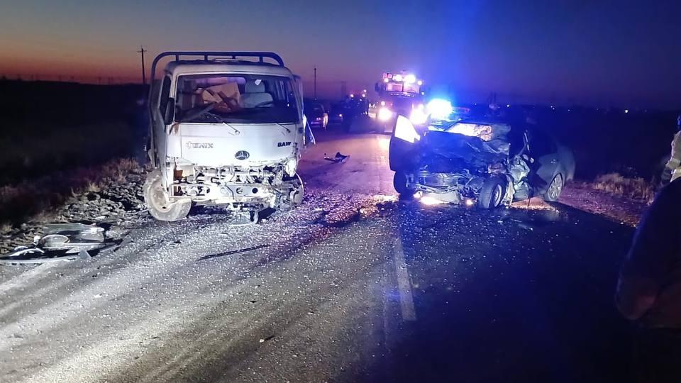 Водитель Datsun погиб в лобовом ДТП с грузовиком в Челябинской области