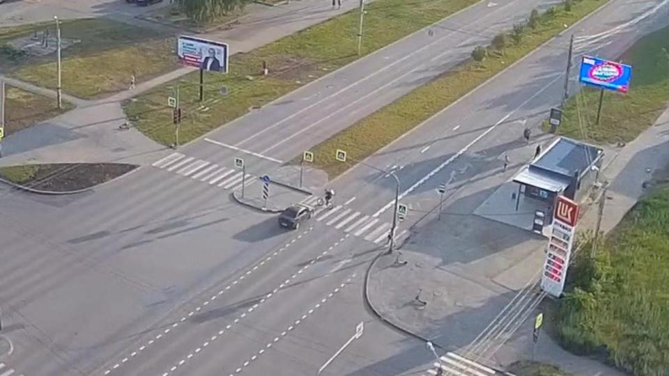 На северо‑западе Челябинска автомобилистка сбила велосипедиста
