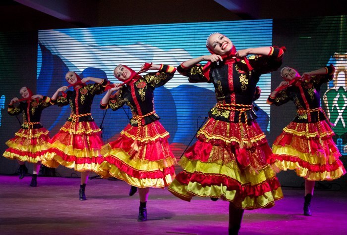 В Челябинске выступил ансамбль танца «Урал»