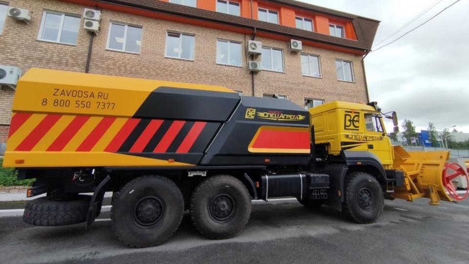 Снегоуборочную машину повышенной мощности разработали в Миассе