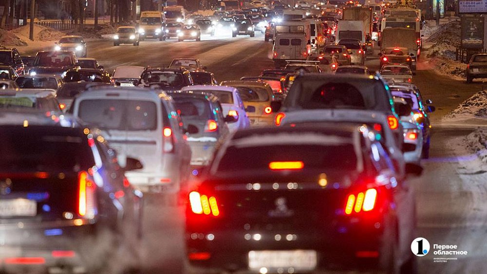 30 ноября на дорогах Челябинска образовались 9‑балльные пробки