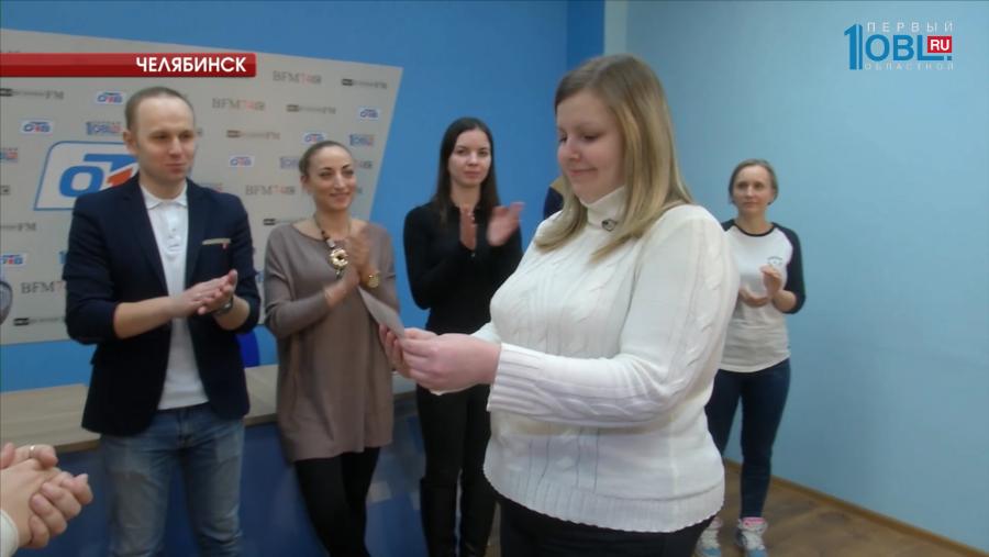 Екатерина Сахарова выиграла билеты на домашний матч ХК «Трактор»