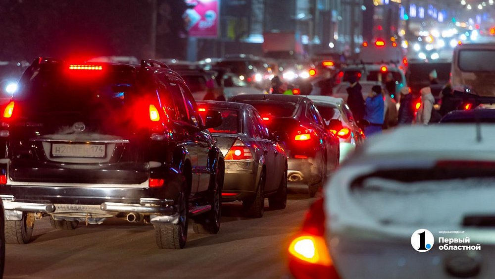 В Челябинске из-за аварий образовались семибалльные пробки